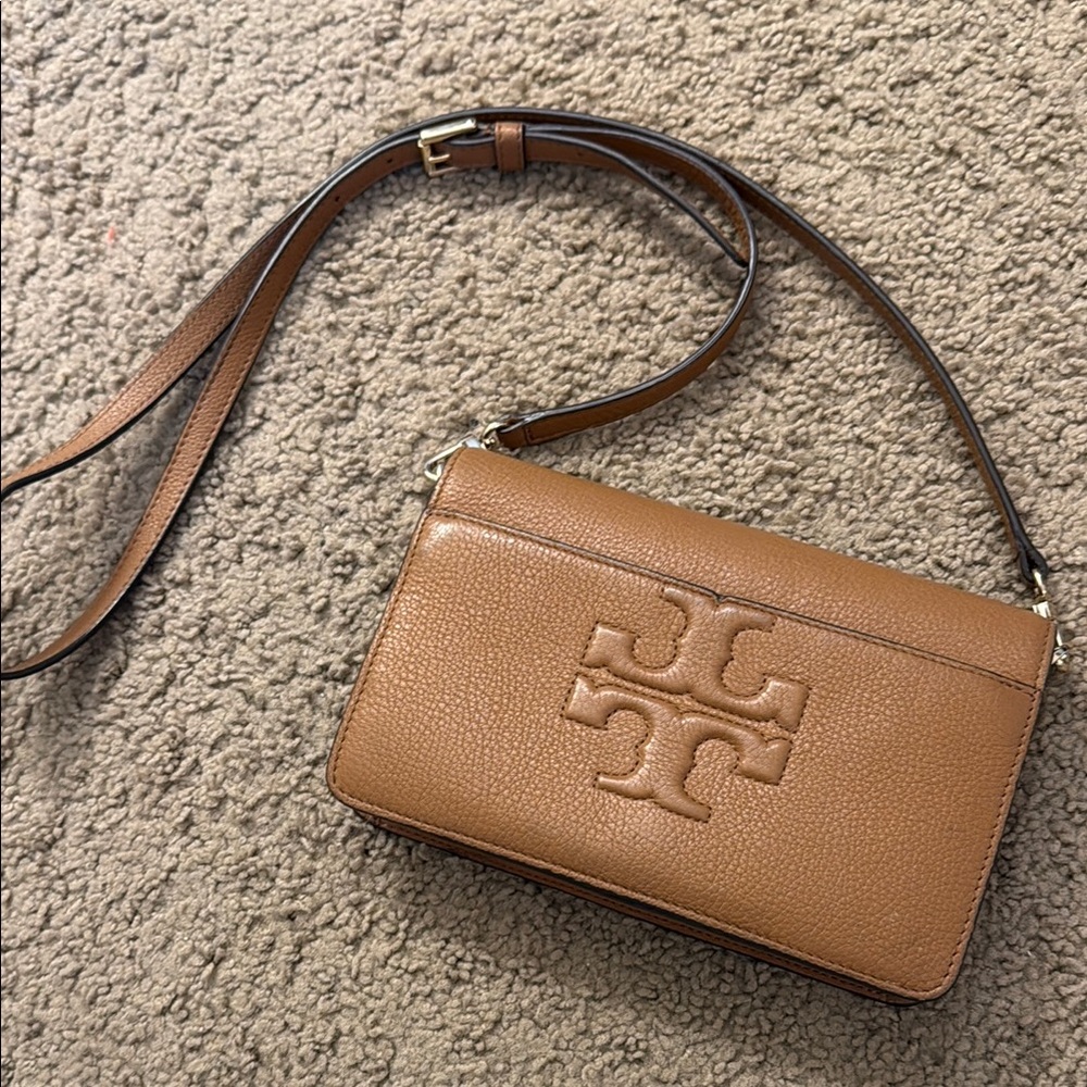 Tory Burch Brown Crossbody Bag